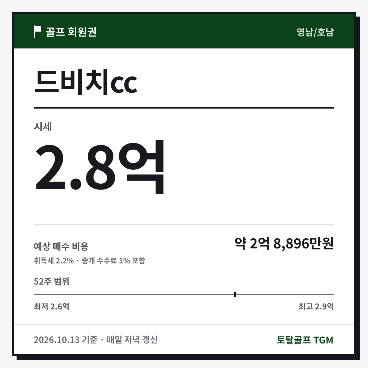 드비치cc 카드